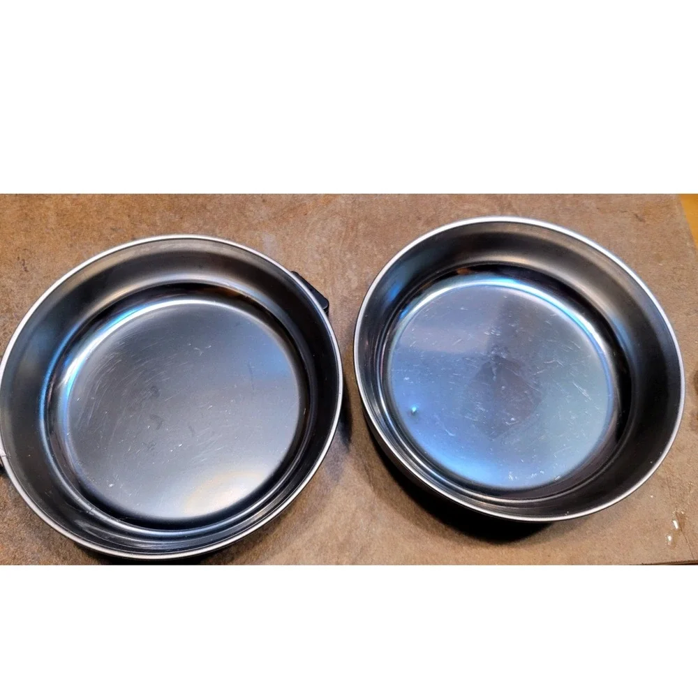 Voluas Automatic Pet Feeder 6.0L Black Dual Bowl Timed Feeding Voice Recorder